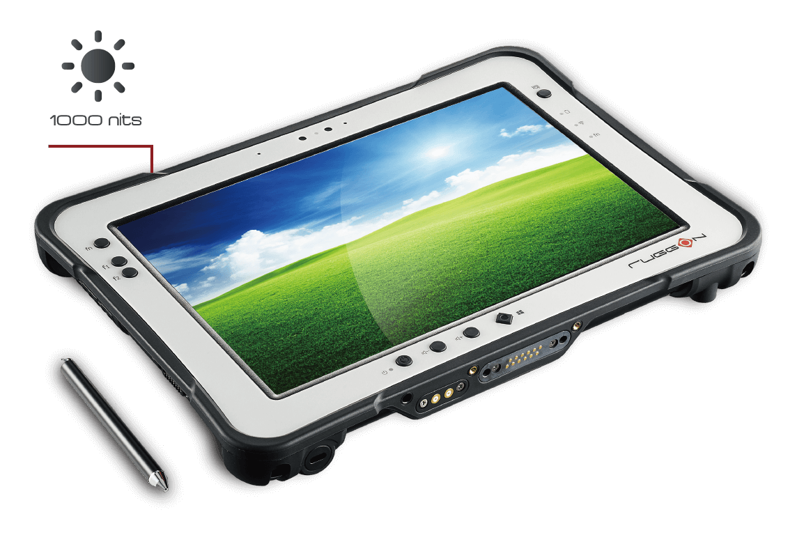 Tablette tactile durcie Pm-521 norme militaire coté2
